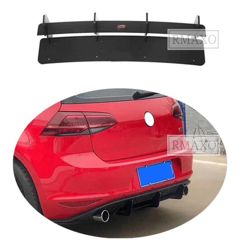 Per Vw Golf 7.5 Gti Body Kit Spoiler 2018 Per Golf 7.5 R Abs Labbro Posteriore Spoiler Posteriore Paraurti Posteriore Diffusore Paraurti Protector