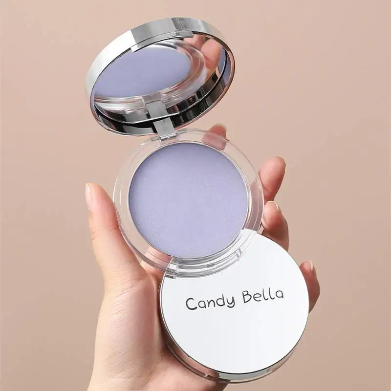 Lavender Makeup Setting Powder Puff Oil Control Smooth Even Complexion Blurring Effect Soft Finishing