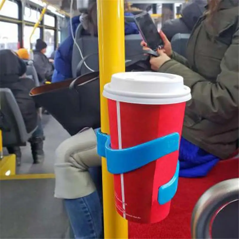 Уличный держатель для стакана с автобусом автомобильный в метро портативный