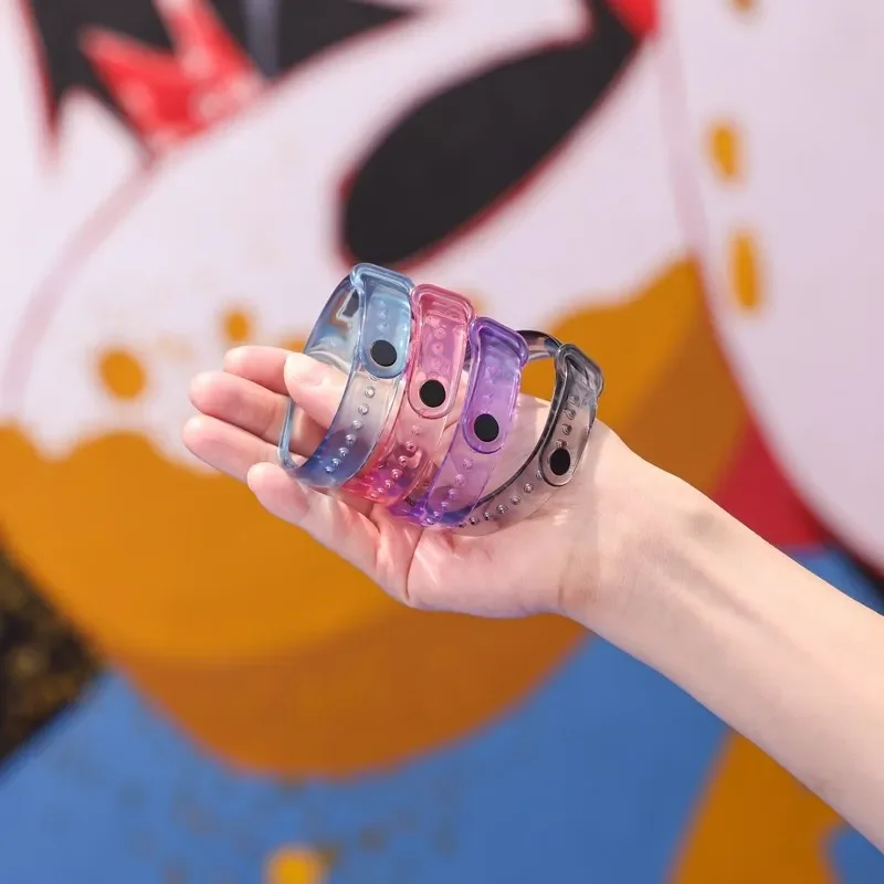 Silicone Color Changing Watchband For Fitness Trackers