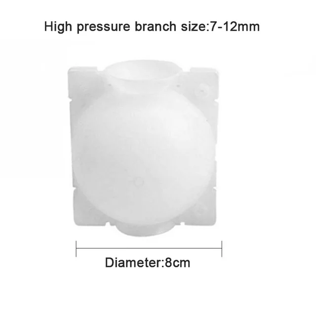 White 10pcs 8cm