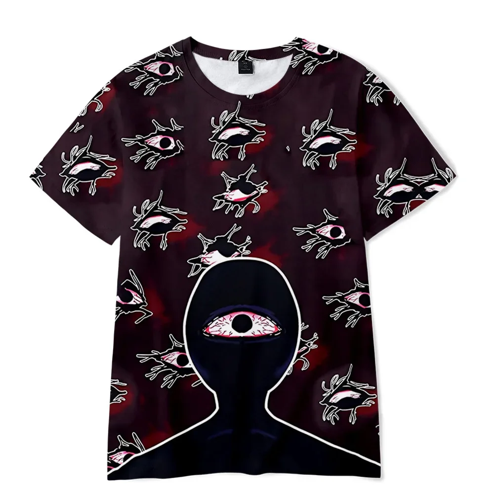 New 3D Escape Door Doors Children's Pure Cotton Fashion Trend Comfortable Versatile Casual Cute T-shirt Surprise Gift 5