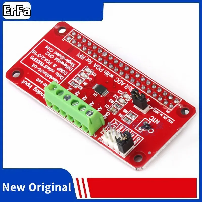 Modulo Adc 3.3V Ads1115 Per Raspberry Pi 3/2 / B + / I2C Rpi Ads1115 Convertitore Da Analogico A Digitale Adc Per Arduino