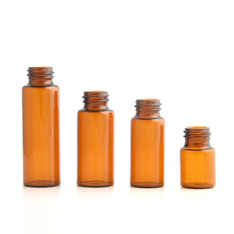 앰버 빈 향수병 분무기, 휴대용 미니 리필 스프레이 펌프, 여행용 유리병, 팩당 5 개