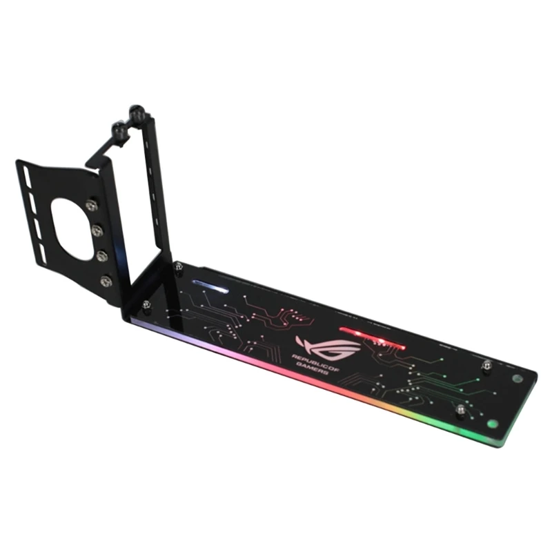 Y51A 수직 GPU 브래킷 그래픽 수직 설치 홀더 5V Argb Sync