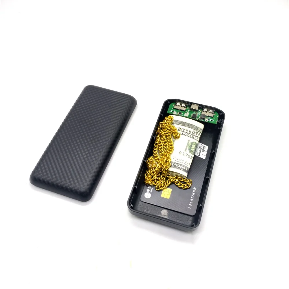 Portable Power Bank-shaped Storage Box Can Store Watches Cash Jewelry Smoking Utensils Etc Interesting Safety Storag