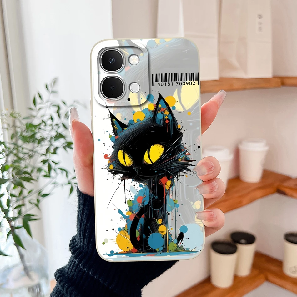 Coconut Tree Soft Smooth Liquid Silicone Phone Case - Full Protection Back Cover