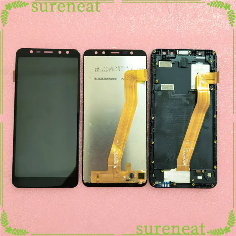 

5.5''For Leagoo M9 LCD Display+Touch Screen Digitizer Assembly Repair Parts Sensor LCD Screen Replacement with Frame