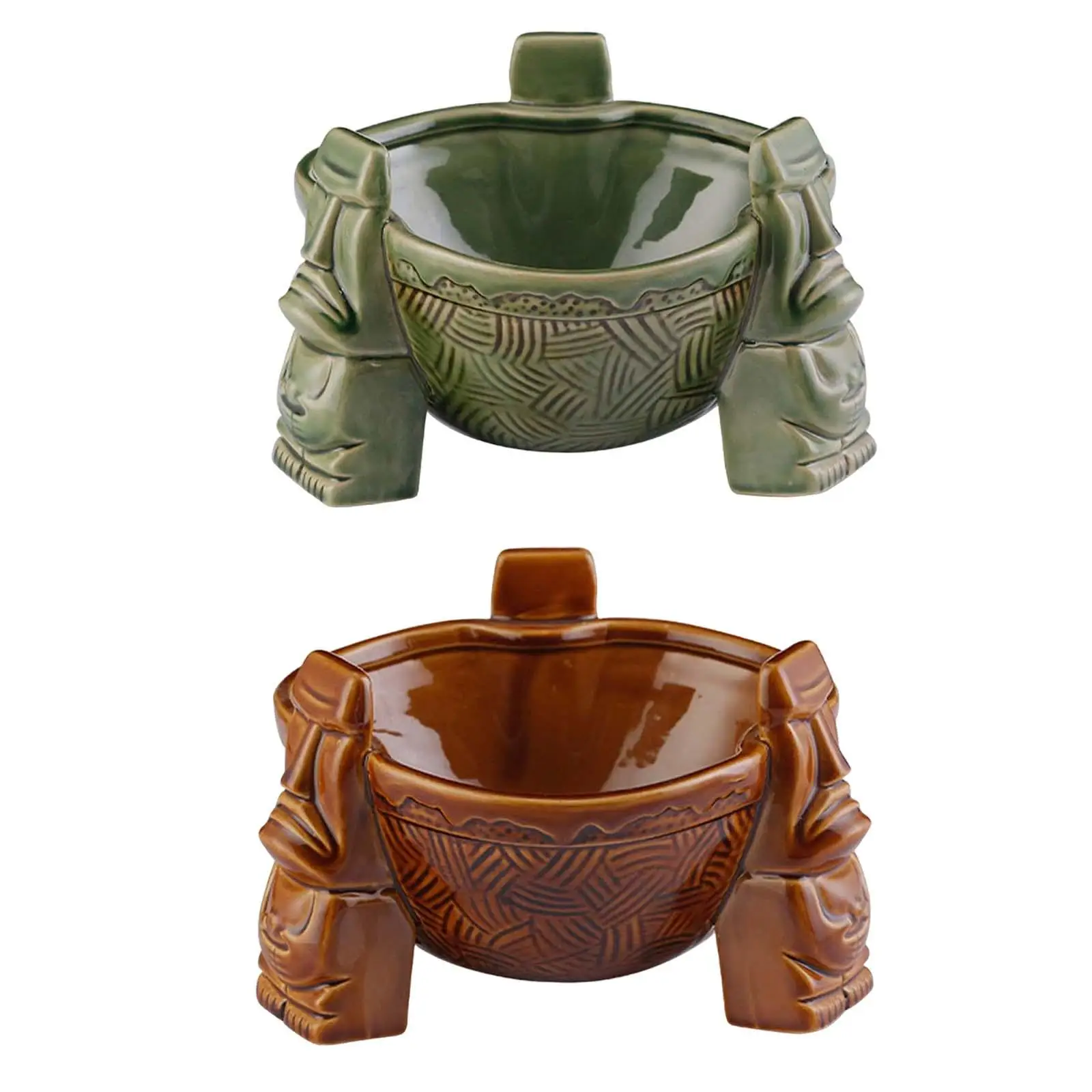 

1000ml Large Capacity Ceramic Punch Bowl Housewarmings Gifts for Restaurant