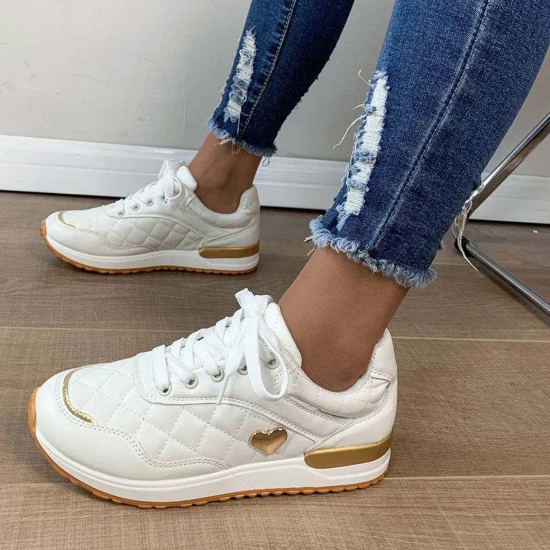 

Женские сетчатые кроссовки, Лоскутная Уличная обувь для бега, на шнуровке, плоская подошва, удобные дышащие