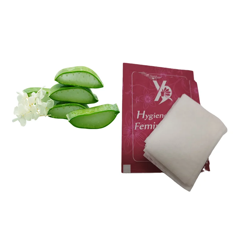 30pcs Individually Bag Ph Balanced Organic No Plastic Wrapped Feminine Wipes 6