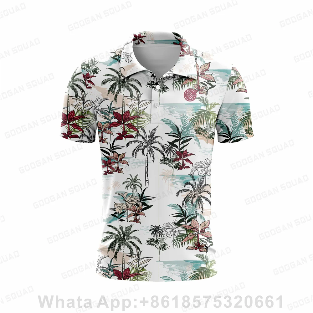 

Spring New Golf Clothing Kid's Short-Sleeved Sports High-Quality Comfortable Polo Shirt Streetwear Lapel Casual Breathable Polo