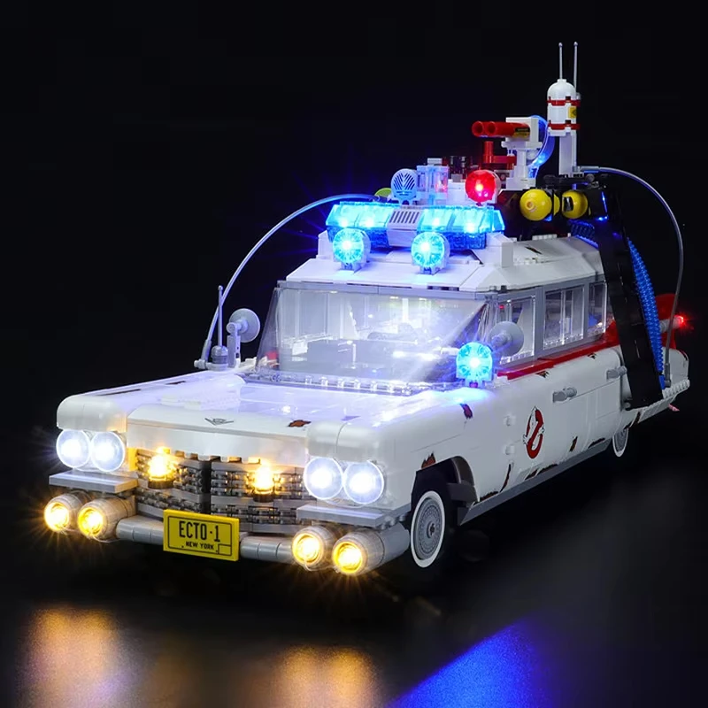 DIY RC LED Light Kit For LEGO 10274 GHOSTBUSTERS ECTO-1 (Only LED Light,Without Blocks Model) 3