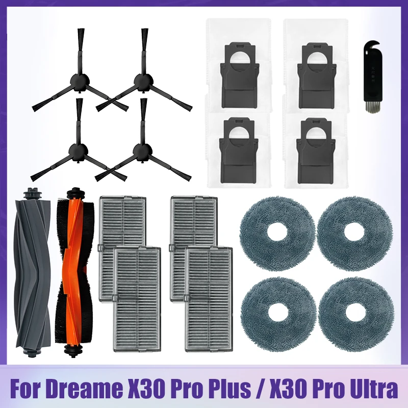 

Сменные детали для робота-пылесоса Dreame X30 Pro Plus / X30 Pro Ultra
