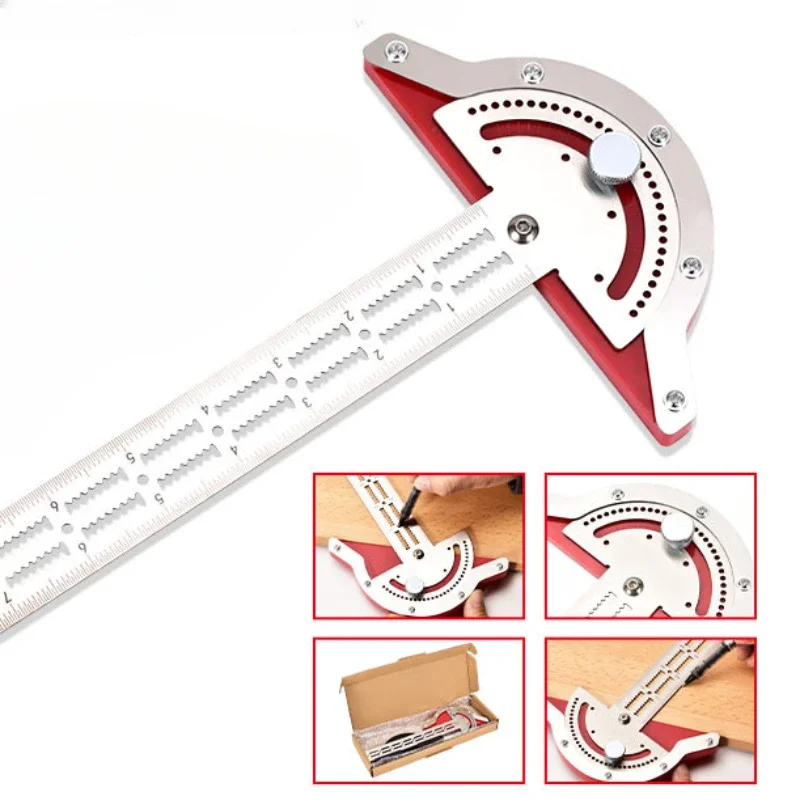Woodworkers Edge Stainless Steel Protractor Angle Precision Carpenter Measuring Tool digital angle protractor,carpenter measuring tool,angle measuring tool,angle protractor,woodworking measuring tool