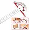 Woodworkers Edge Ruler Stainless Steel Protractor Angle Angle Precision Carpenter Measuring Tool 2