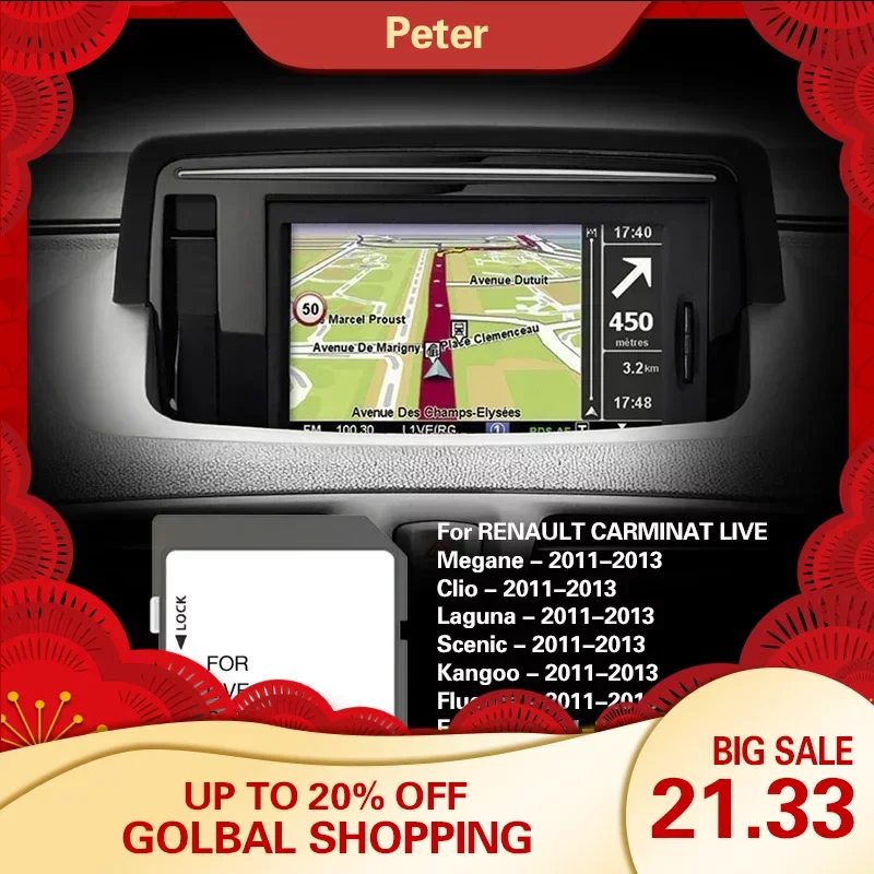 Live 11.05 Europe Map Sd Carminal Integration To Navigation Sd Card Per Renault Fluence Nuova Versione Di Aggiornamento Europa