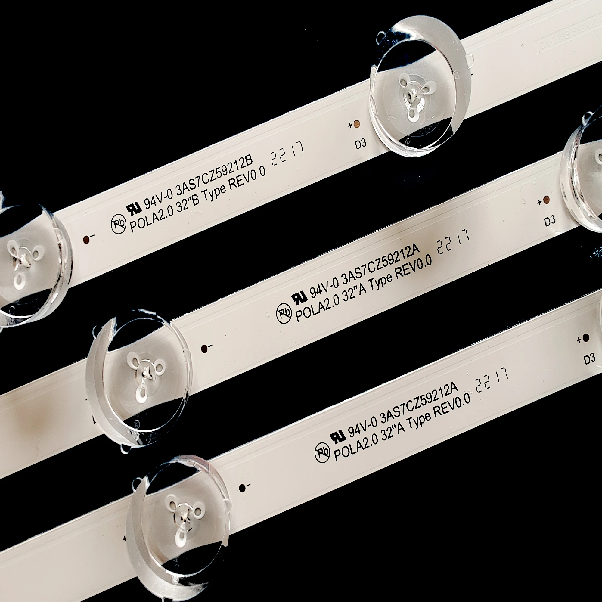 Tira Retroiluminação Led para tv lg Uot Pola 2.0 Pola2.0 32 Hc320dxn-vsfp421xx 32ln5100 32ln545b 32ln5180 32ln550b 32ln536u 32ln540b - Imagem 2