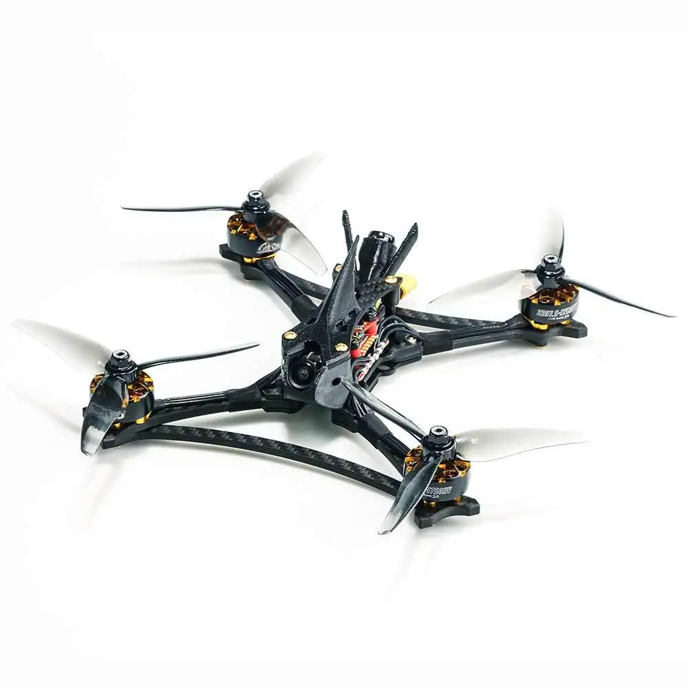 

Дрон HGLRC Wind5 Lite, аналоговый мини-Дрон Zeus F722, 45 А, 350 мВт, Foxeer Predator Nano 5, 2207,5, КВ, КВ, кв, 6S, TrueX RC FPV