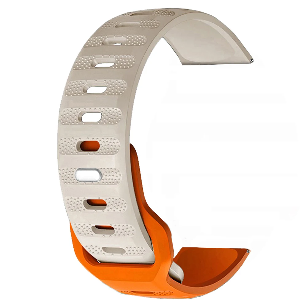 Breathable Silicone Band Straps - 20mm/22mm Bracelet