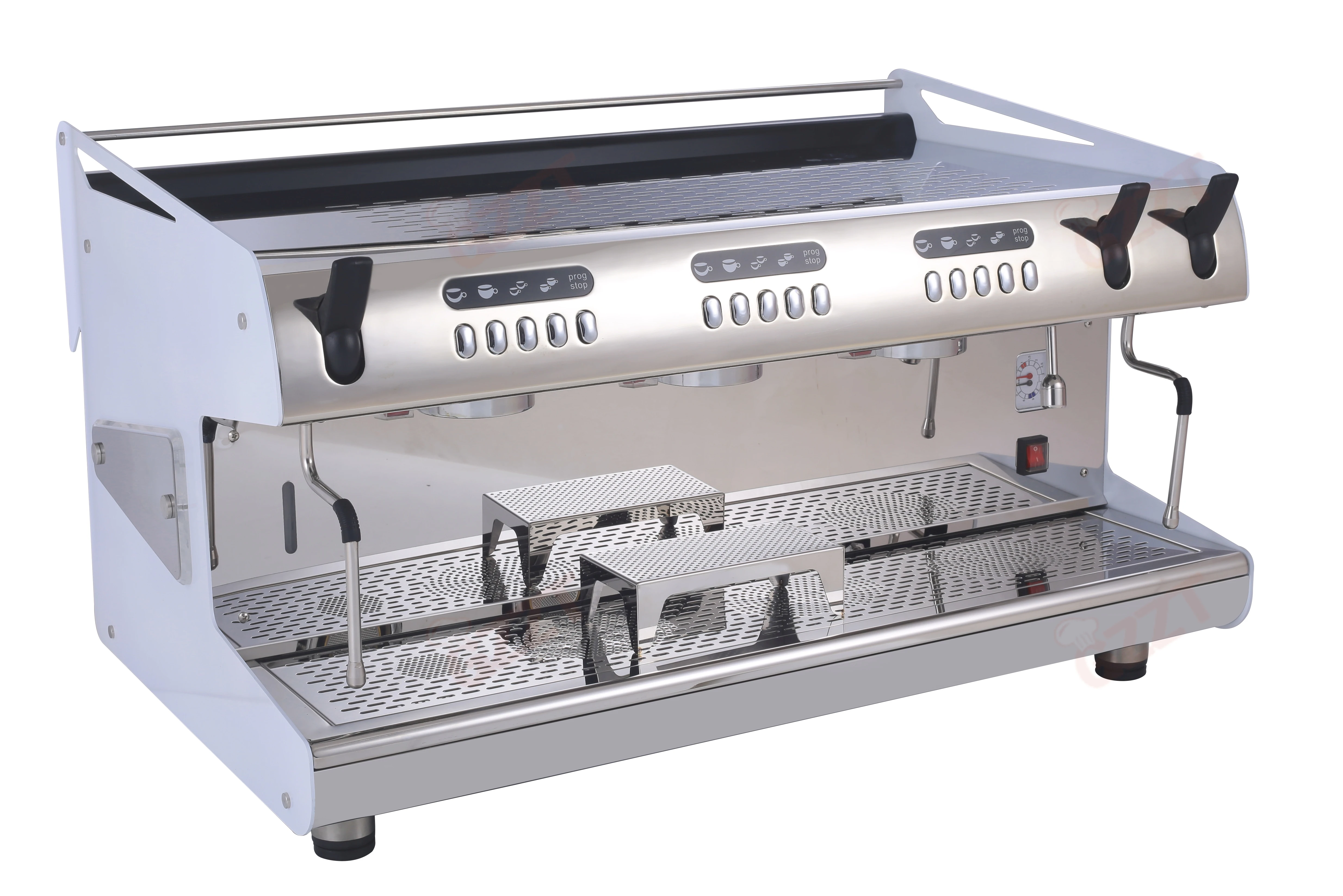 Commercial Espresso Coffee Machine, Semi Automatic Italian Stainless Steel Coffee Machine,Smart Home Appliances - Image 3