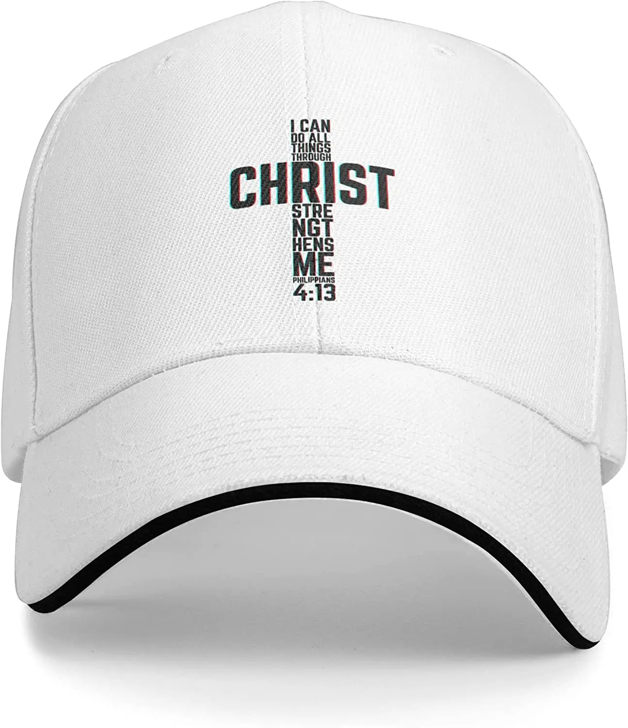 I Can Do All Things Through Christ Cap Christian Hats God Jesus Lord