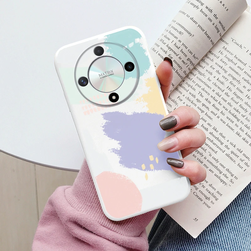 Cute Cat Silicone Soft Back Case with Lovely Cartoon Design