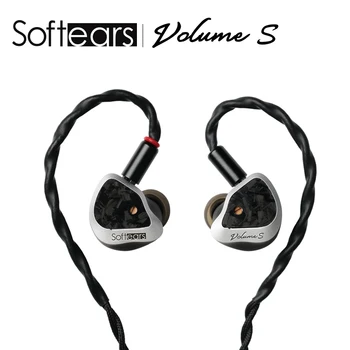 Auricolari Softears Volume S 1DD+1DD+2BA passivi con 3,5 mm/4,4 mm intercambiabili
