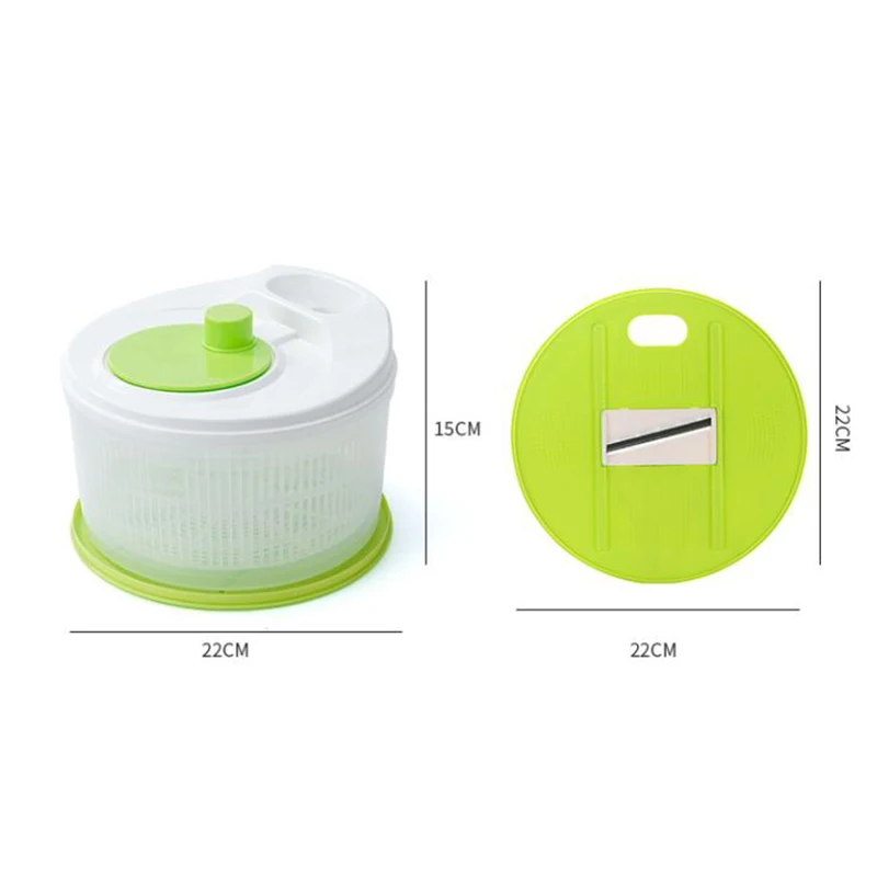 Multi-Function Household Salad Spinner and Vegetable Dehydrator