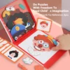 Multi-style Wooden Magnetic Costume Puzzle For 3+ Year Old Kids, Montessori Toys For Children, Educational Gift For Boys & Girls 2