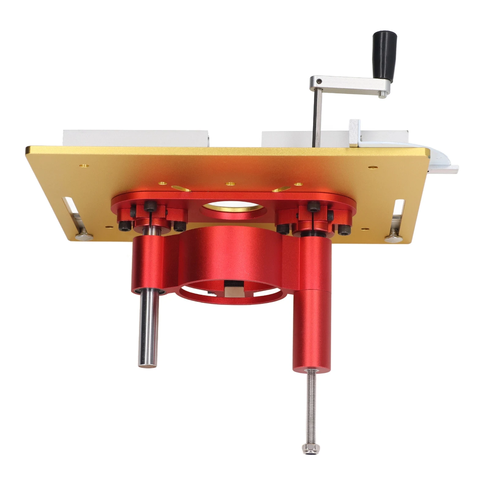 Router Lift System Electric Router Table Insert Plate Lifting Base Kit For Woodworking Chamfering Trimming Tools Set