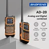 New Baofeng AD-20 Walkie Talkie AM/FM 1024CH Analog/Digital Wireless Copy Frequency Text Message Digital Encryption Record Radio 2