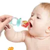 Baby Food Feeding Spoon Juice Extractor Pacifier cup Molars Baby feeding bottle Silicone Gum Fruit Vegetable Bite Eat Auxiliary 5