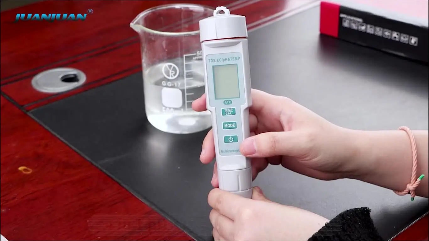 Digitale watertester 4 in 1 PH ORP H2 Temperatuur Waterstofrijke Meter