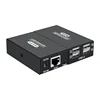 USB Extender Adapter 4 Ports USB 2.0 Hub Over Cat 6E/6 Ethernet UTP Extension RJ45 Network Cable 120M Transmitter and Receiver 5