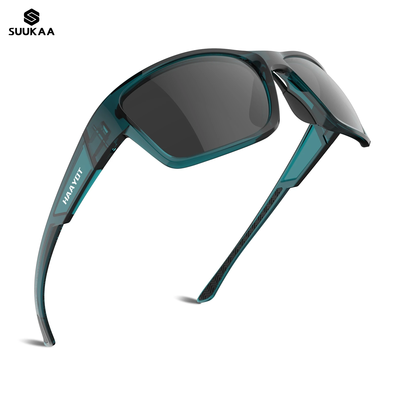 SUUKAA Héich Qualitéit Polariséiert Sonnebrëller Fëscherei Brëll Sport Brëller fir Männer Fraen Outdoor Vëlo Camping Fueren_voghion.com