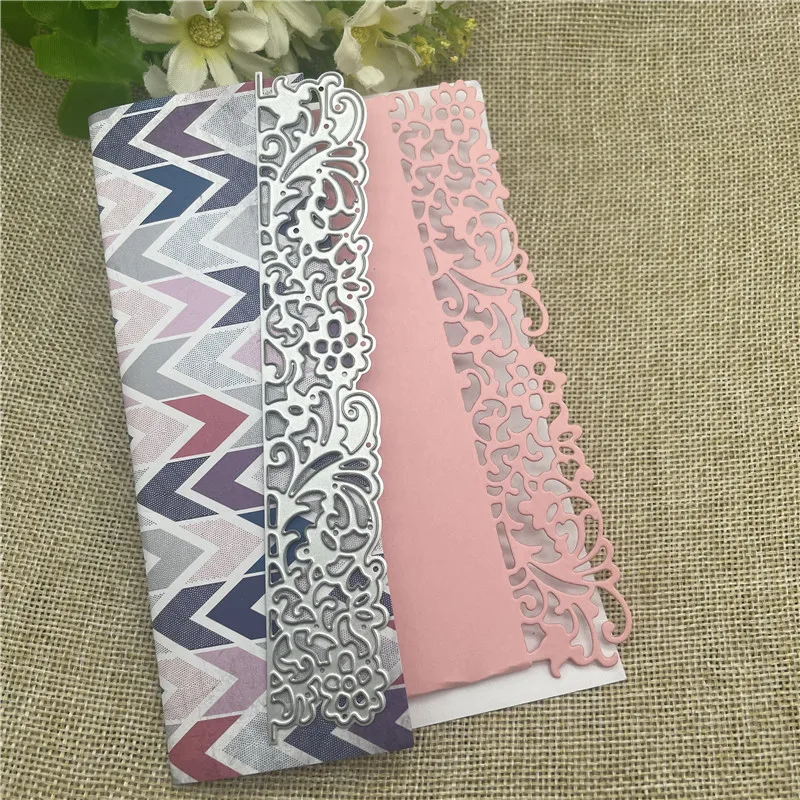 Пресс-формы «сделай сам», металлическая основа для высечки цветов, кружева, для скрапбукинга, вырубки, обработки кромки