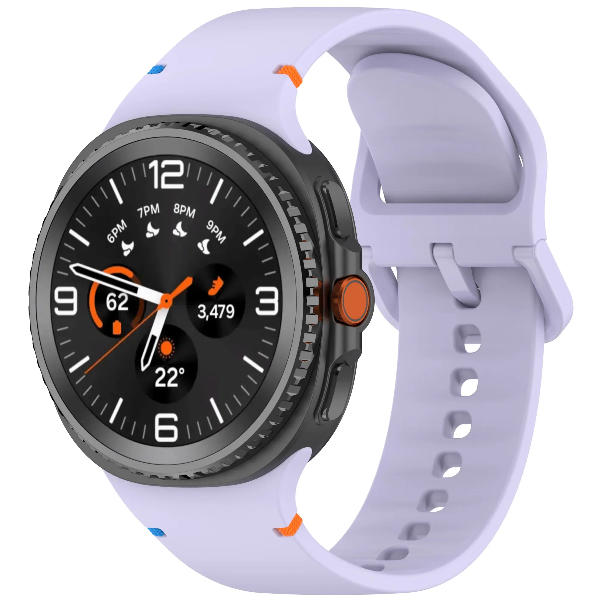 ตัวเลือกสินค้า ซิลิโคนยืดหยุ่นสำหรับ Samsung Galaxy Watch 8 หลากขนาด ใส่สบาย ทนทาน