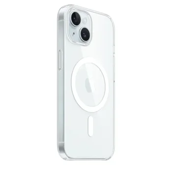 Magnetic Original Clear Case For iPhone 17 16 15 14 13 12 11 Pro Max Plus mini Air Funda For Magsafe Silicone Transparent Cover 1