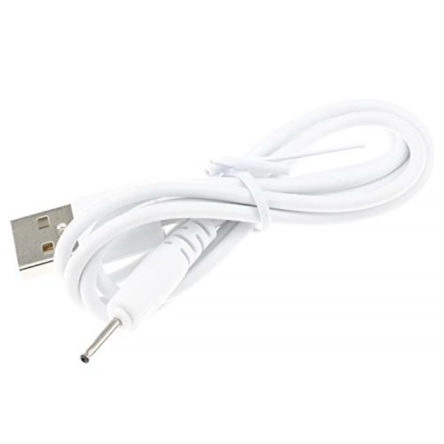 DC 2.0*0.5mm USB Charger 2pcs Replacement Compatible with Stylus Pen Tablet Pen Huion P80/PE330/PF150 Graphics Barrel Cord