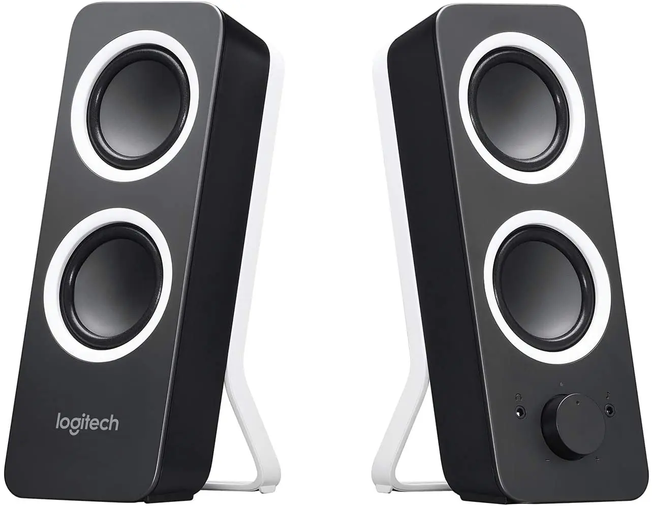Мультимедийные динамики Logitech Z200 2 0 шт. черные 10 Вт для - Цена: 11 590,80 руб.