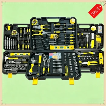 Multifunctional Hardware Hand Tool Set Household Car Repair Combination Toolbox Kit 1