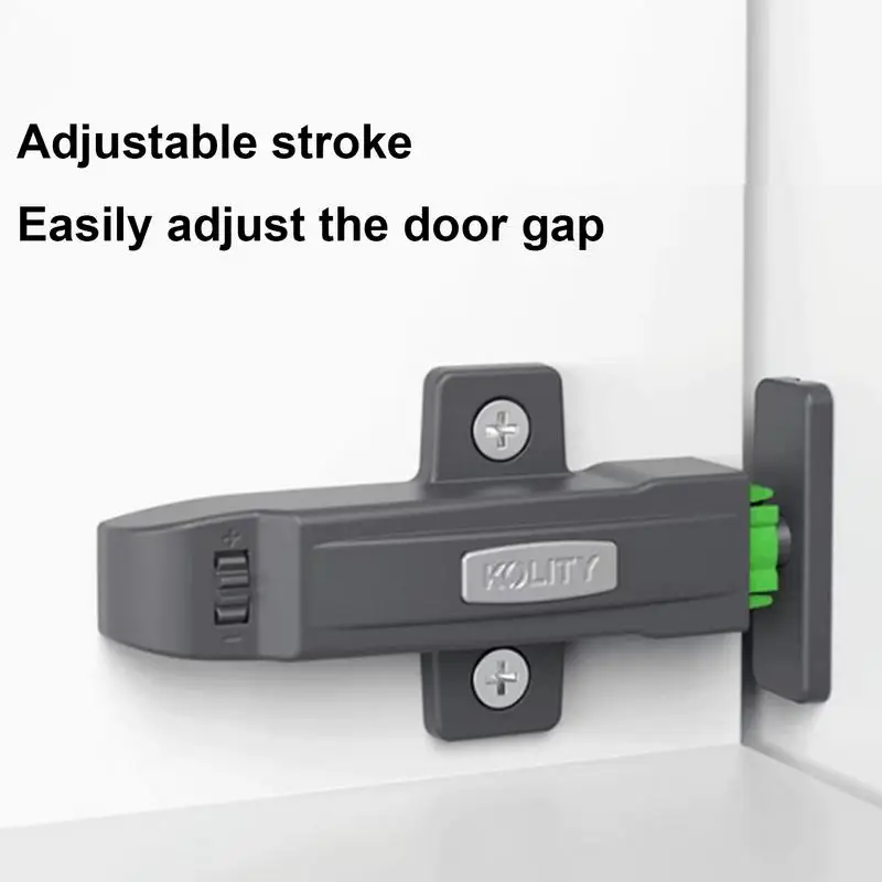 1PC Rebound Self Locking Device Push to Open Cabinet Catches Adjustable Kitchen Buckel Locks Cabinet Push Latches magnetic cabinet catches door catches magnetic cabinet latches cabinet door latch