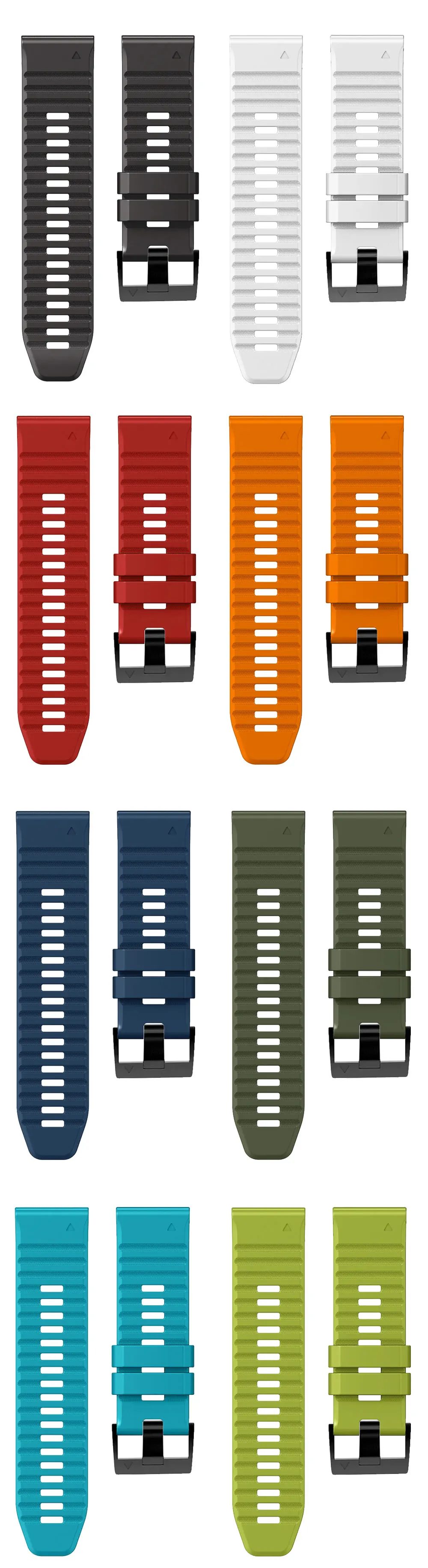 Quick fit Silicone band for Garmin Fenix ​​7 7x Pro 6x 6 Pro 5 5x plus Precursor Watches Bracelet 26mm 22mm Bracelet Strap