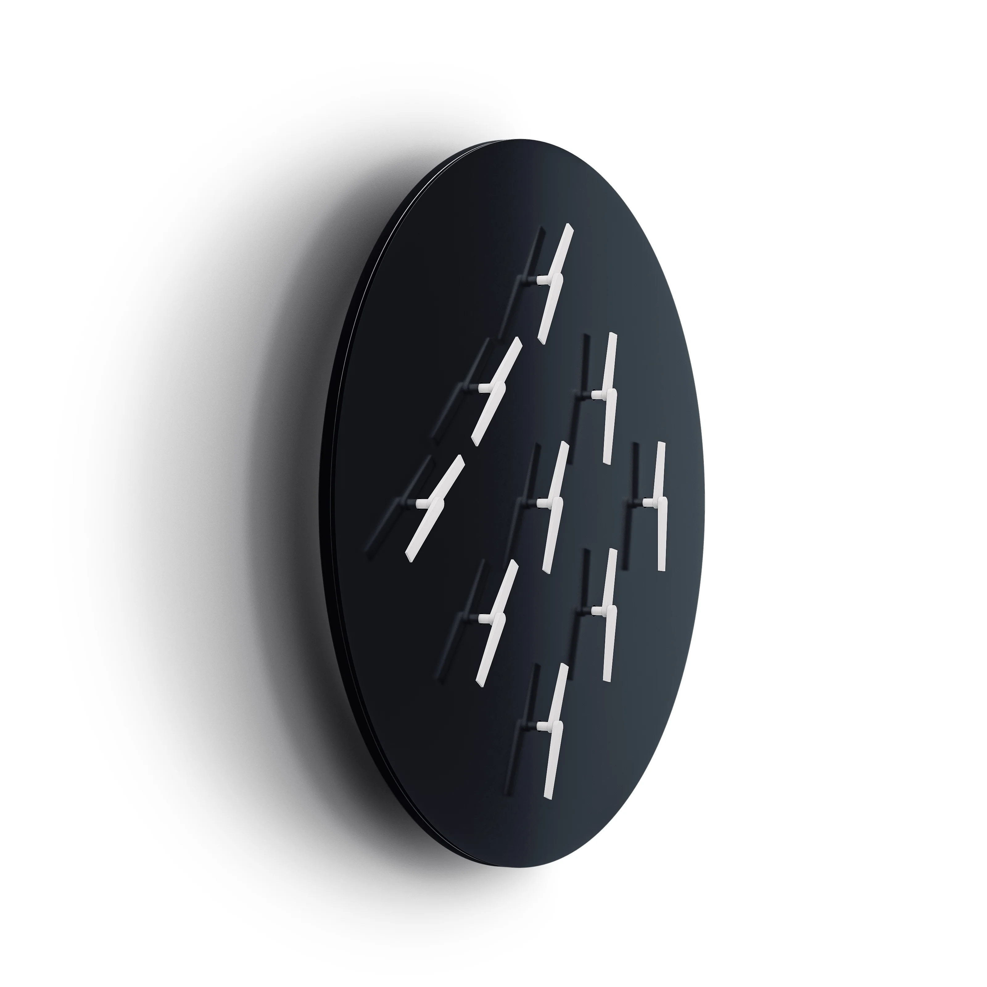 2025 New Wall Clock Modern Fashion Personality Art Mute Living Room Wall Clock Luxury Wall Clock 5