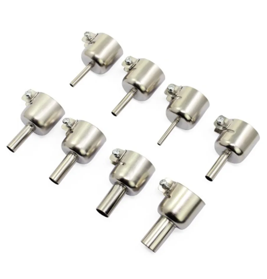 Hot air soldering nozzle 12PCS Universal Heat Nozzle 3-20mm Hot Air Heat Resisting Nozzles Tips Tool for 850 Series Hot Air Soldering Station