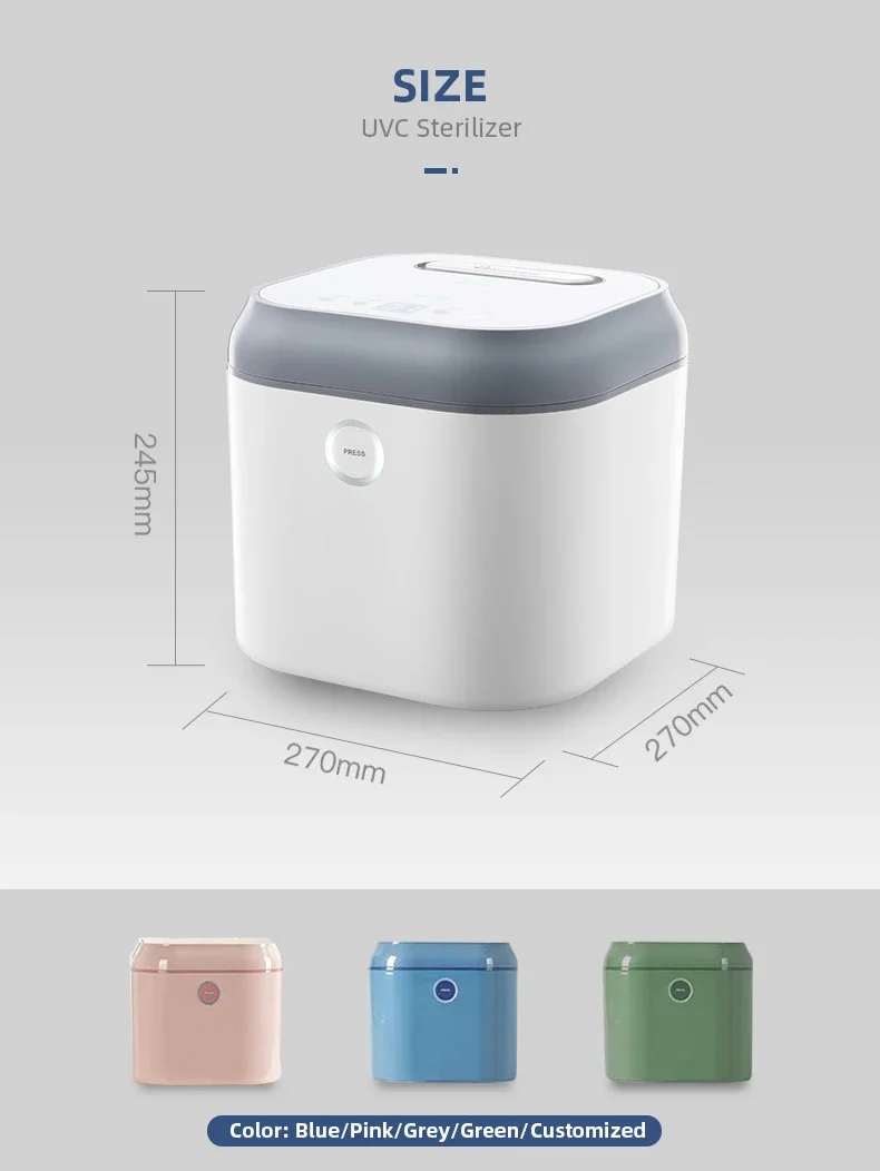 Ultraviolet Sterilization Sterilizing Box Multifunctional Fashion Design Disinfection Steriliser Baby Bottle UV Sterilizer