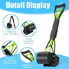Long Handle Jaw Clamp Poop Scooper Heavy Duty Pet Waste Grabber Foldable Portable for Dogs Puppies Cats No Bend Tool 3
