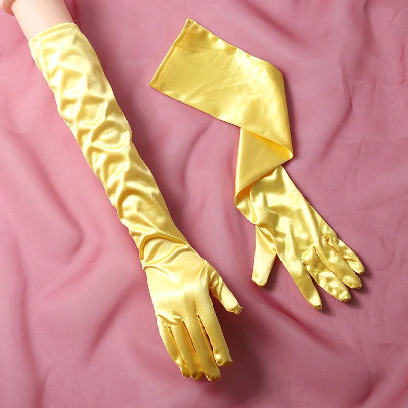 Wedding Dress Gloves Bride wedding birthday party party pageant stage performance long gloves
