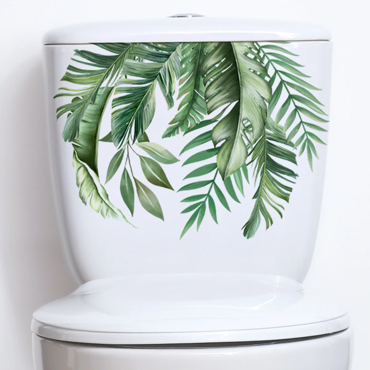 Water Plants Leaves Toilet Sticker Bathroom Wall Sticker Sea Turtles WC Self Adhesive Mural Stickers Home Decoration Decals toilet wall stickers,toilet stickers,turtle wall stickers,vinyl stickers